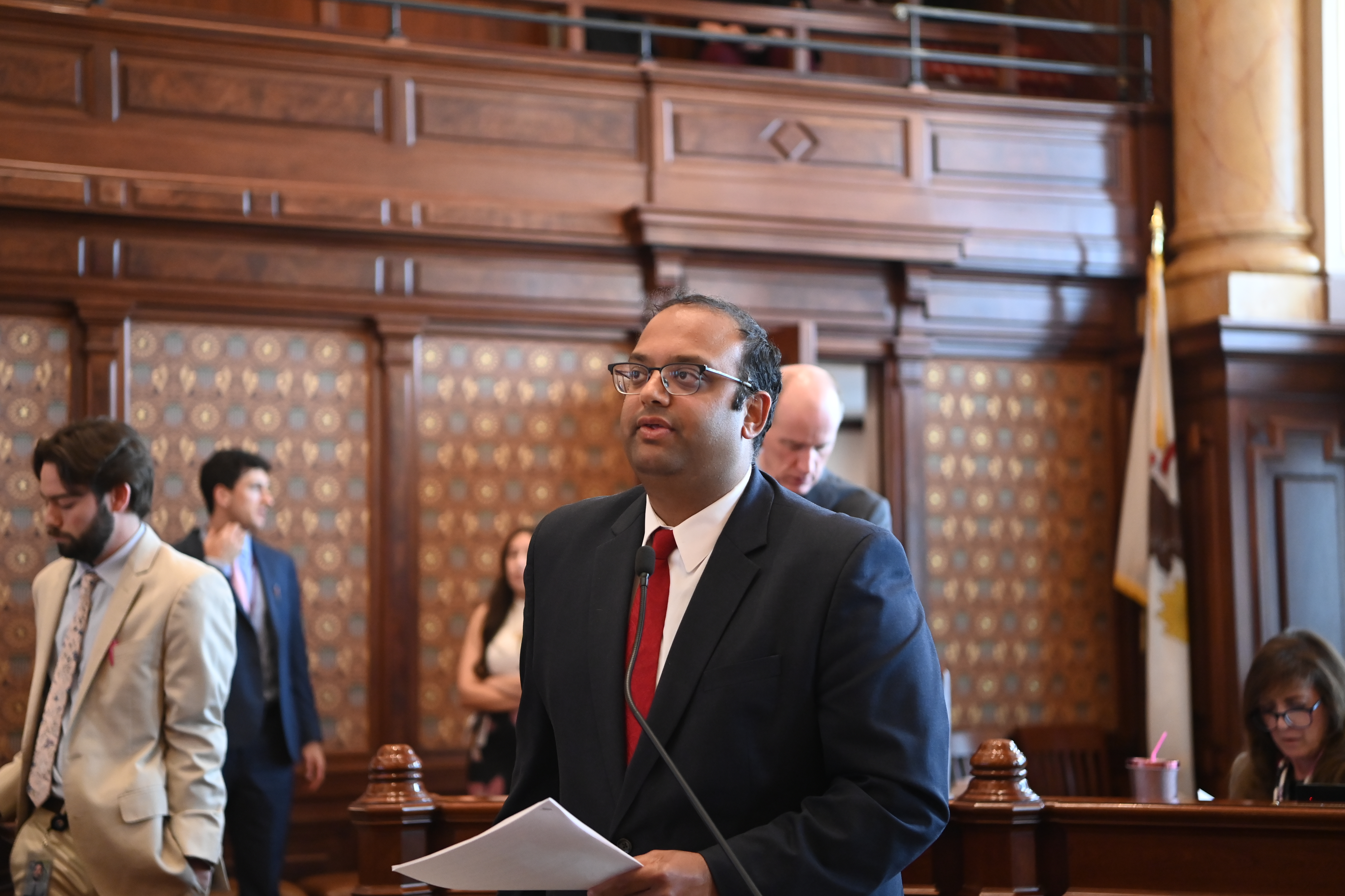 (Photo) State Senator Villivalam